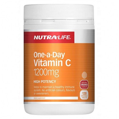 Nutralife 纽乐 高含量 维他命C 1200毫安 120片